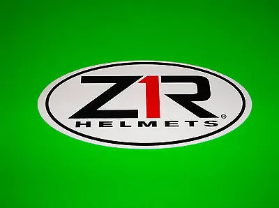 Z1r Helmets Motocross Snowmobile Atv Quad Trailer Toolbox Mancave Decal Sticker  • $7.32