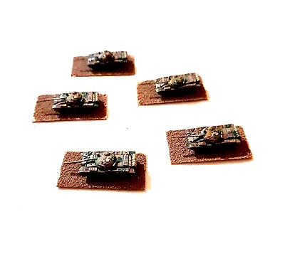 1:300 EEGYPT ARMY 5x T-62 - GHQ Models - Painted - Wargaming • £16.47