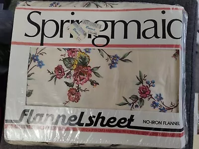 Vintage Springmaid Flat Full Size (Double) Sheet New In Package  • $9.95