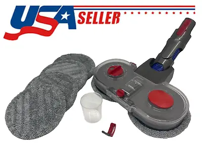 $41.90 • Buy Dry And Wet Electric Mop Head Attachment For Dyson V15 V11 V10 V8 V7 With 6 Pads