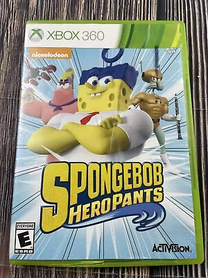 SpongeBob HeroPants (Microsoft Xbox 360 2015) TESTED WORKS • $20.99