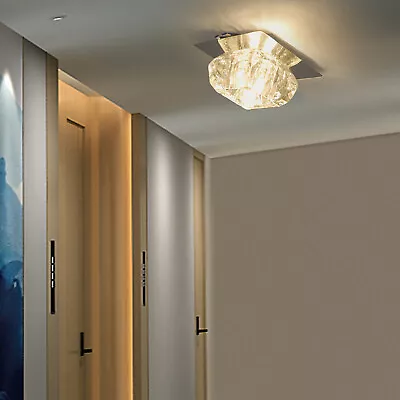 Modern LED Ceiling Lamp Flush Mount Crystal Chandelier Pendant Lighting Fixture • $20