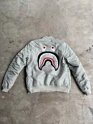 Cool Back Shark M41 Bomber Jacket • $350