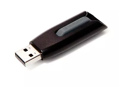 Verbatim 49174 64GB V3 Store 'n' Go USB 3.0 Flash Drive - Grey Grey 64GB • $14.68