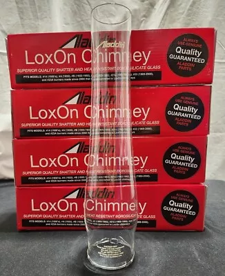One Aladdin Lamp Lox-on Chimney Part # R103 Brand New Replacement Fired-on Logo • $25.95