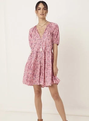 $130 • Buy Spell And The Gypsy Poppy Smock Dress - Size Medium