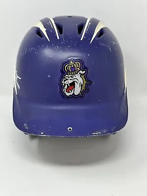 James Madison University JMU Dukes Game Worn Mizuno Batting Helmet #4 • $34.95