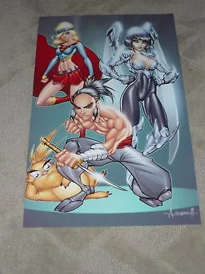 Ale Garza Print - Cover To Wondercon Sktechbook Signed • $34.99