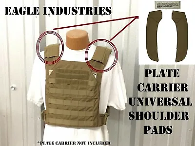 Eagle M-xl Shoulder Pads Us Military Usmc Tactical Vest Universal Plate Carrier • $19.95