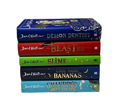 10x Hardback/Paperback - David Walliams Books Bundle (4x First Editions) • £34.99