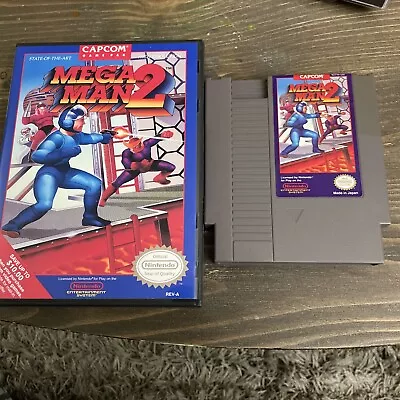 Mega Man 2 (Nintendo NES 1989) Authentic Tested - Excellent Condition • $40