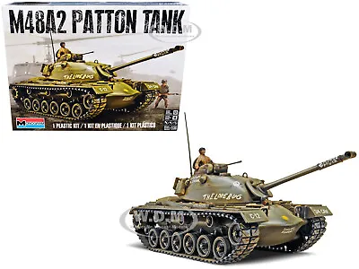 Level 4 Model Kit M48a2 Patton Tank 1/35 Scale Model By Revell 85-7853 • $30.99
