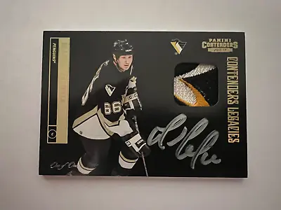 2011-12 Playoff Contenders Legacies Mario Lemieux #159 Patch Auto 1/1 • $6999.99