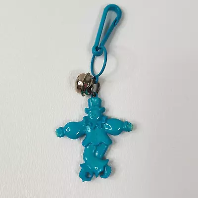 Vintage 1980s Plastic Bell Charm Clown For 80s Necklace • $24.55