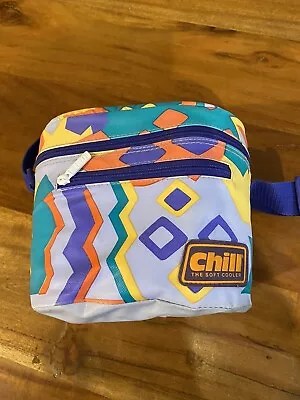 80s Lunch Box Storage Insulted Bag Southwest Retro Mini Drink Cooler • $10