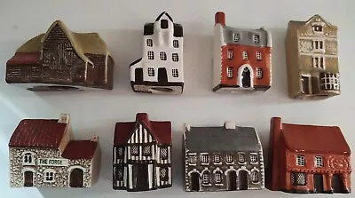 Lot Of 8~Mudlen End Studio Country Cottages Art Pottery Tudor England Houses • $29.95