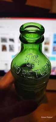 Vintage 1966 Embossed 7Up You Like It-It Likes You 10 Oz Glass Soda Bottle  • $13.99