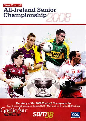 Sam 08 - GAA All-Ireland Senor Football Championship 2008 On 2 DVDs • £9.95