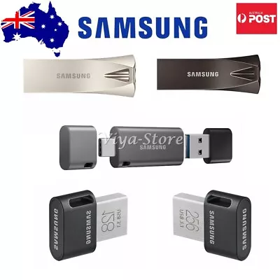 USB 3.1 Flash Drive 64G 128G 32G 256G Samsung Fit Plus Bar Plus Type-C Duo Plus • $49.49