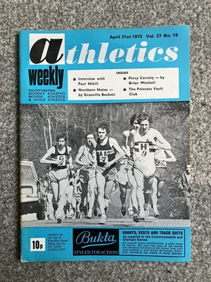 £6.99 • Buy ATHLETICS WEEKLY - 21 April 1973 -  Paul Nihill; Road Relays