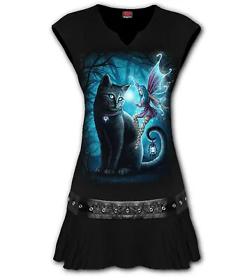 £19.75 • Buy Spiral Direct CAT AND FAIRY Womens Angel/Magic/Kitten, Mini Dress, Top, Clothing
