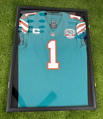 Framed Tua Tagovailoa Miami Dolphins Team Issued Authentic NFL Football Jersey • $1299.99
