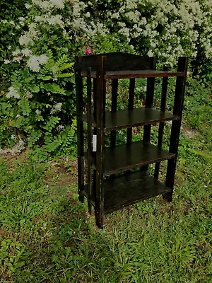 Antique ARTS And CRAFTS Magazine Stand  Stickley Era W • $140