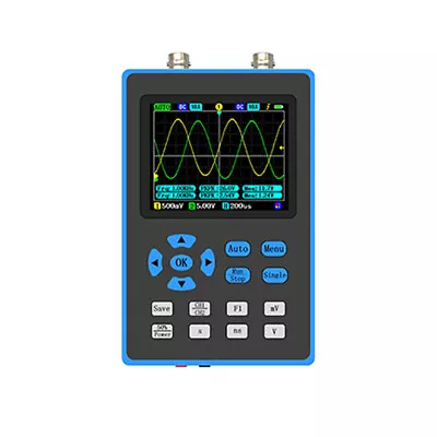 DSO2512G 120M Bandwidth Portable Handheld Dual Channel Oscilloscope 2.8 H4Z4 • £95.46