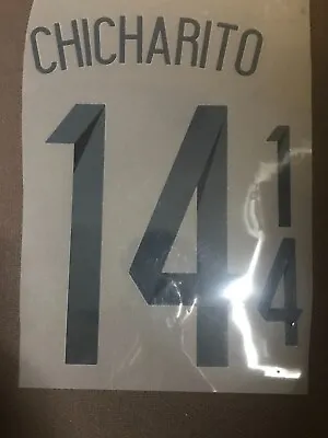 Replica Mexico Chicharito Soccer Football Shirt Jersey Name Number Print ID • £10.99