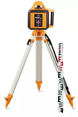 Self Leveling Rotating Laser Level With Tripod And Staff Horizontal And Vertical • £800