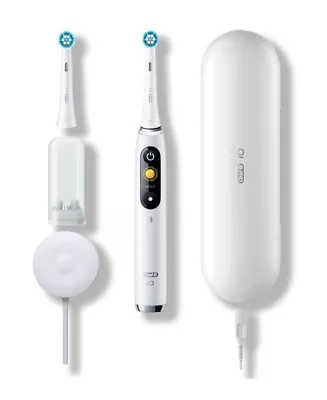 New Oral-B Io9 Electric Toothbrush With Travel Case - White • $399