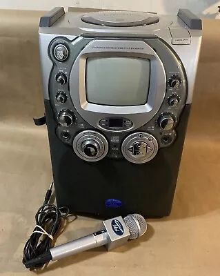 Rare American Idol Karaoke  AI8315C W/ Microphone Camera Audio Tested See Desc • $59.99