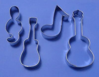 New Tin Music Cookie Cutters • $6.99