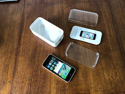 Apple IPhone 5c 16GB White Good Cond With Matching IMEI Box • $7.50