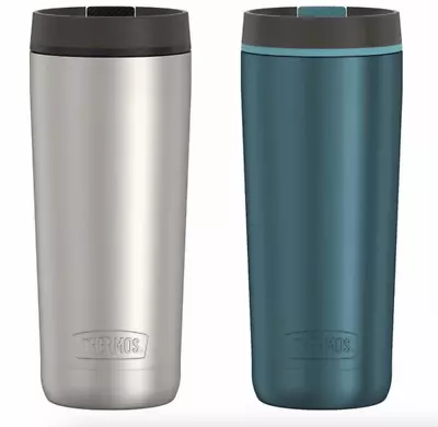 NEW Thermos Stainless Steel 18oz Travel Coffee Mug Tumbler Insulated 2-pack • $24.97