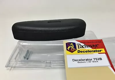 Pachmayr® 01407 D752B Medium Black Decelerator Old English 1  Recoil Pad Black • $43.99