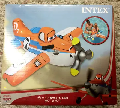 Intex Disney Dusty Planes Ride-On Inflatable Pool Float NIB 47  D7 • $237.77