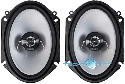 Kenwood Kfc‑c6866s 6x8 2‑way 250 Watt Car Stereo Speakers - Pair   • $44.95