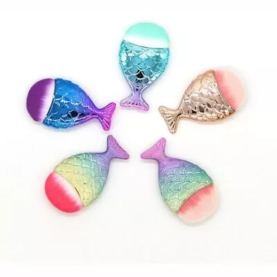 Powder Mermaid Tail Makeup Brush Colorful Cosmetic Brushes  Manicure Tool • $6.17
