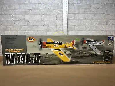 Radio Control RC TW-749-II-A EPO Airplane LANYU Trainer Plane NIB New 35.4” Span • $200