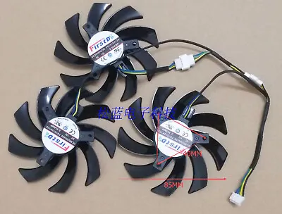 New FOR 85mm Sapphire AMD R9 290X R9 390X Replacement FD7010H12S 12V • $47.79