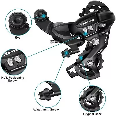 NEW Shimano Tourney RD-TY300 6/7 Speed Direct Mount MTB Bike Rear Derailleur • $16.35