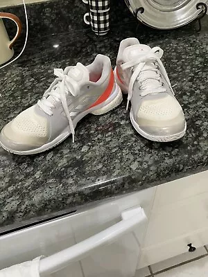 Adidas By Stella McCartney White Tennis Shoes 6 • $35