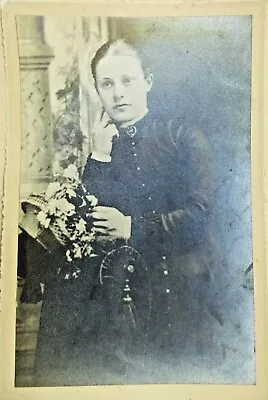 Vintage B/W Photo Of A Birmingham Young Woman Undated Edwardian? 22 X 14cm • £0.99