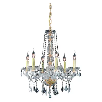 Crystal French Pendant Venetian Gold Dining Room Ceiling Lighting Light Fixture • $597.24