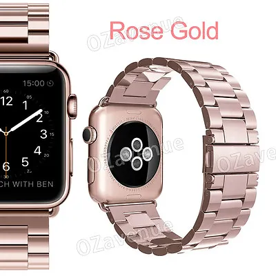 $15.15 • Buy For Apple Watch IWatch Band 7 6 5 4 3 2 SE 38/41/40/42/44/45mm Stainless Steel