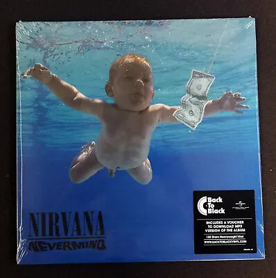 12   LP Vinyl Nirvana Nevermind Audiophile 180g Press Incl. MP3 Download - UM053 • $89.36