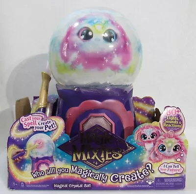 Magic Mixies Light Up Magical Crystal Ball With Interactive 8  Pink Plush Toy • $39.99