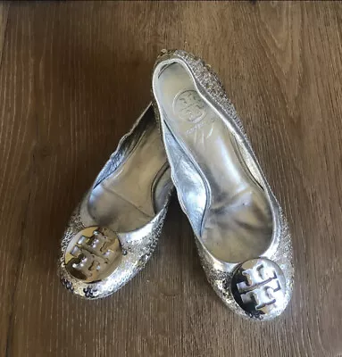 $69.99 • Buy Tory Burch Sequin Flats Size 7