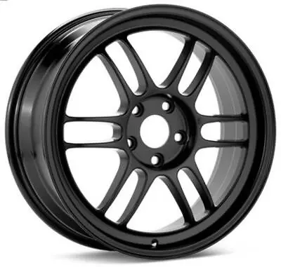 Enkei RPF1 17x8 5x114.3 35mm Offset 76mm Bore Matte Black Wheel For Evo 8/9 • $276.54